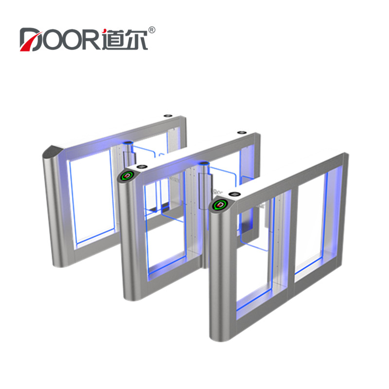 SUS304 Stainless Steel Swing Speed Gate Turnstile with Servo Motor